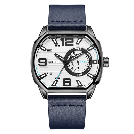 Men’s Sport Watch 46 mm | Quartz, Date & Luminous | 3 ATM Water Resistant