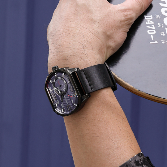 Men’s Sport Watch 46 mm | Quartz, Date & Luminous | 3 ATM Water Resistant