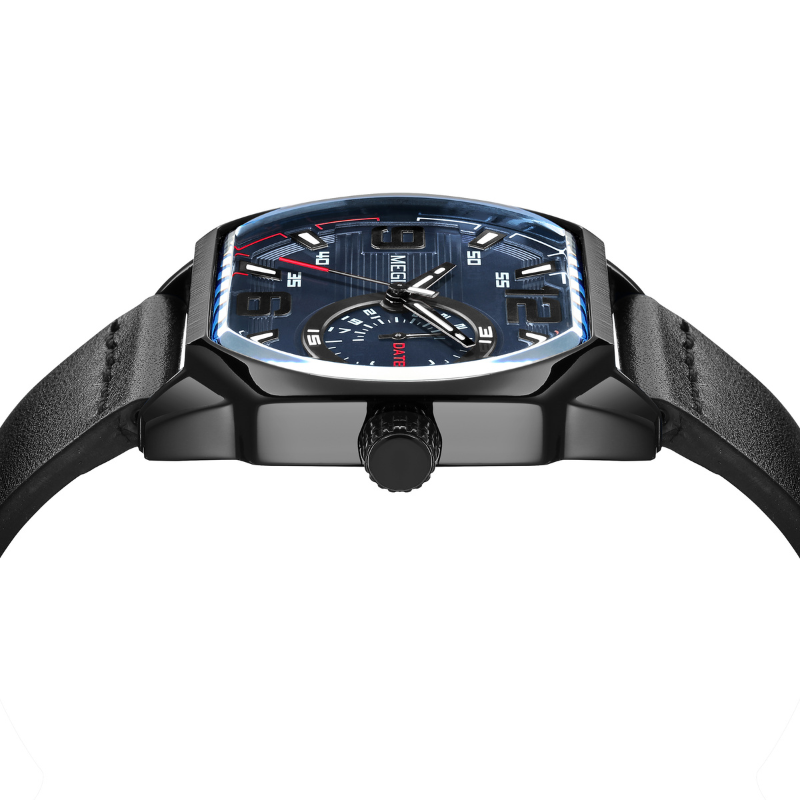 Men’s Sport Watch 46 mm | Quartz, Date & Luminous | 3 ATM Water Resistant