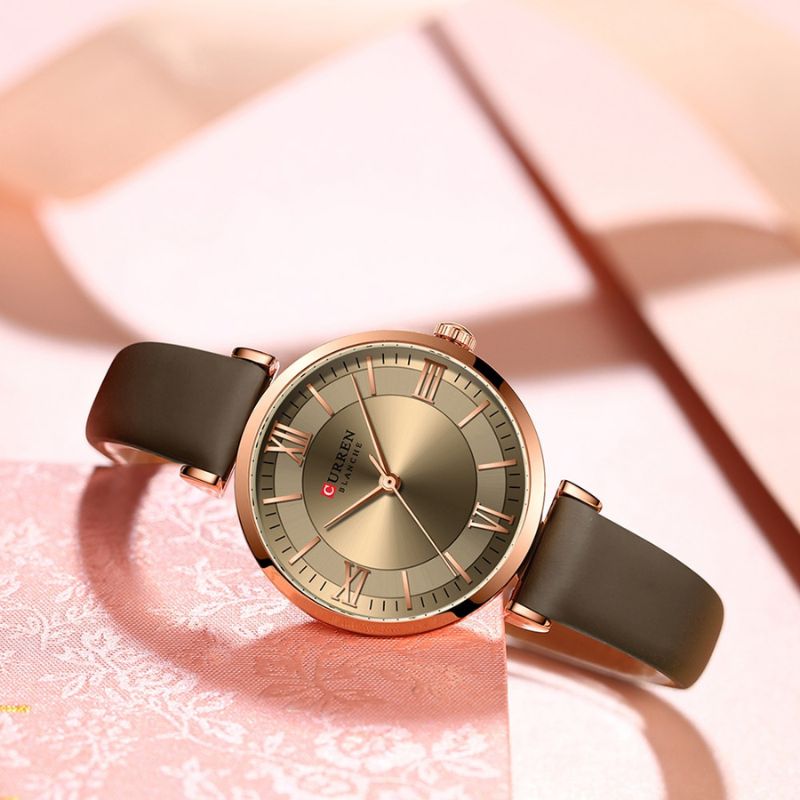 Women’s Classic Quartz Watch | 32 mm Case | Emerald Vegan Leather Strap | 3 ATM Water-Resistant