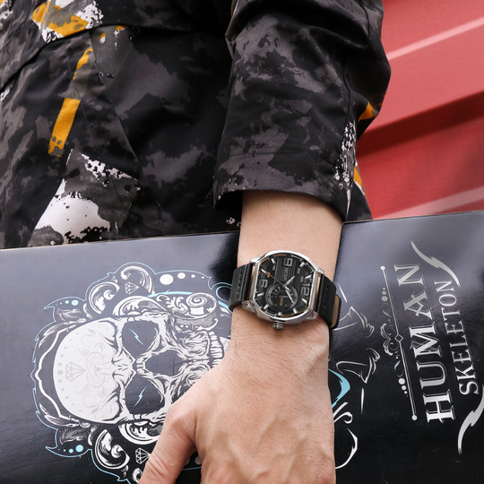 Men’s Sport Watch 46 mm | Quartz, Date & Luminous | 3 ATM Water Resistant