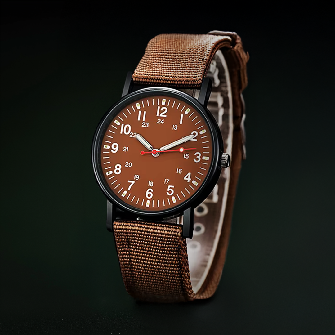 Men’s Luxury Quartz Watch | 40 mm | Stainless Steel Band | Luminous Hands | Water-Resistant