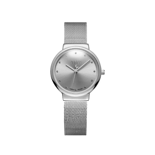 Women's Ultra-Thin Mesh Quartz Watch | 7.8 mm Slim Case | Stainless Steel Strap | Minimalist | 3 ATM