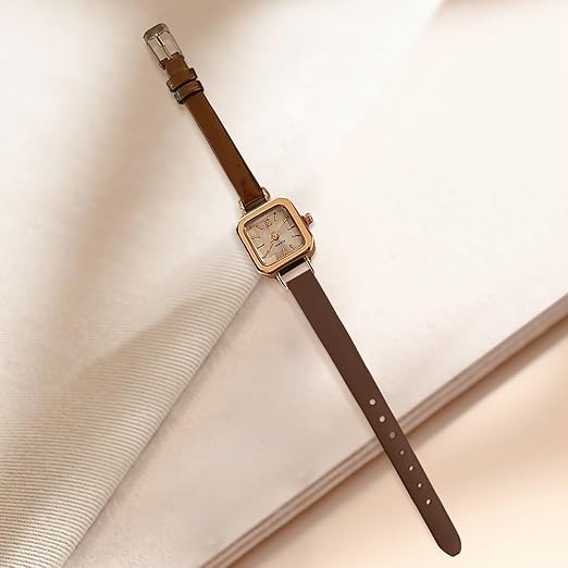 Womans’s Fashion Quartz Watch | Analog Display | Leather Strap