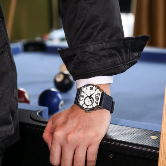 Men’s Sport Watch 46 mm | Quartz, Date & Luminous | 3 ATM Water Resistant