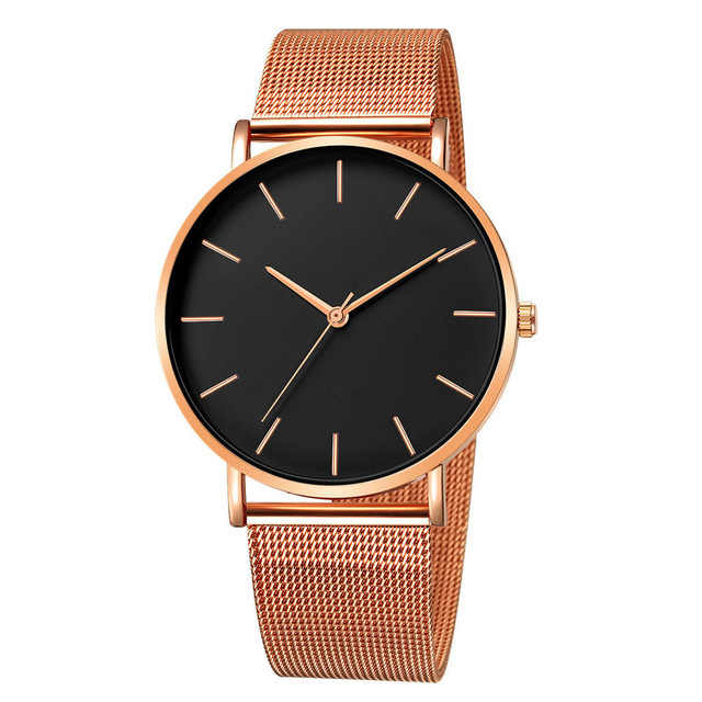 Women’s Classic Quartz Watch | 30 mm | PU Leather Strap | Modern Dress Style