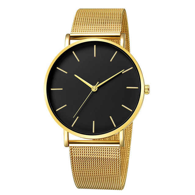 Women’s Classic Quartz Watch | 30 mm | PU Leather Strap | Modern Dress Style