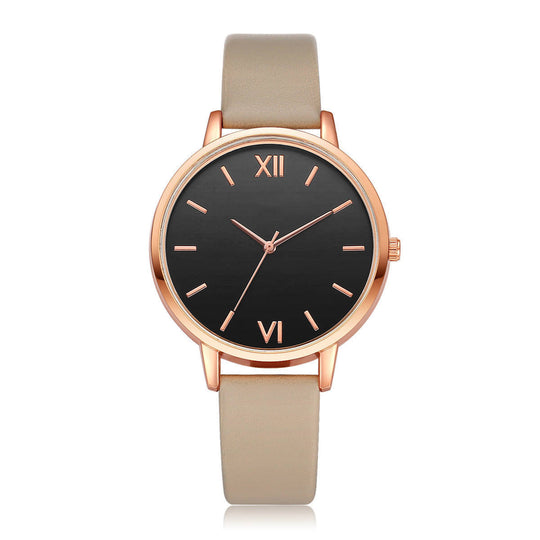 Women’s Classic Quartz Watch | 30 mm | PU Leather Strap | Dress Style