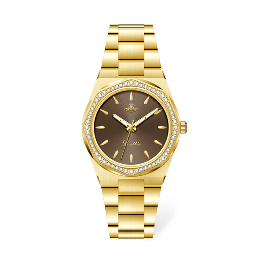 Women’s Octagonal Diamond Bracelet Watch | 32 mm | Stainless Steel
