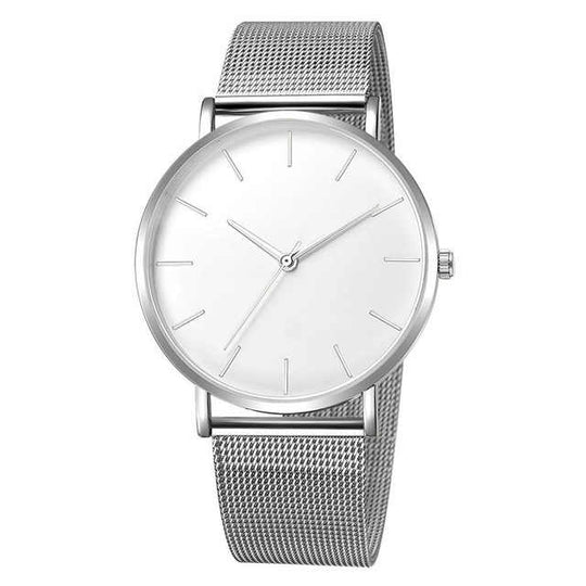 Women’s Classic Quartz Watch | 30 mm | PU Leather Strap | Modern Dress Style
