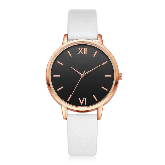 Women’s Classic Quartz Watch | 30 mm | PU Leather Strap | Dress Style