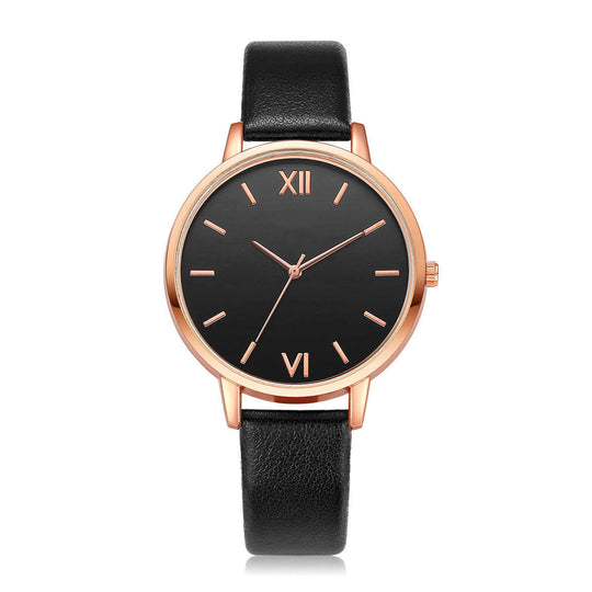 Women’s Classic Quartz Watch | 30 mm | PU Leather Strap | Dress Style