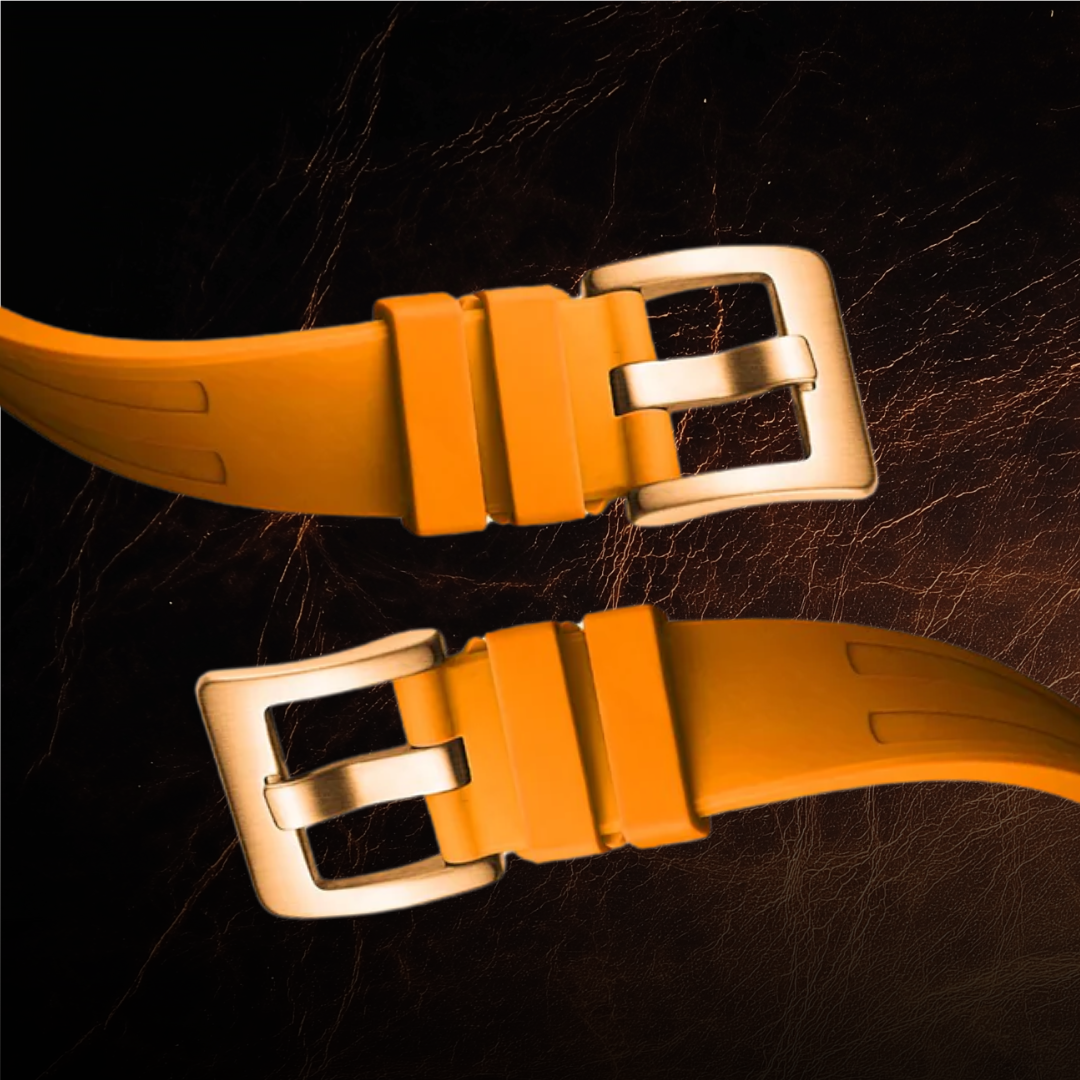 Men’s Transparent Skeleton Automatic Watch | 44 mm Case | Rubber Strap | 3 ATM Water Resistant