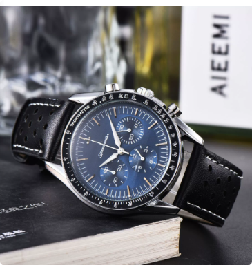 Men's Business Watch | 41 mm | Gold Leather