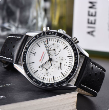 Men's Business Watch | 41 mm | Gold Leather