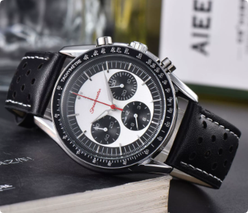 Men's Business Watch | 41 mm | Gold Leather