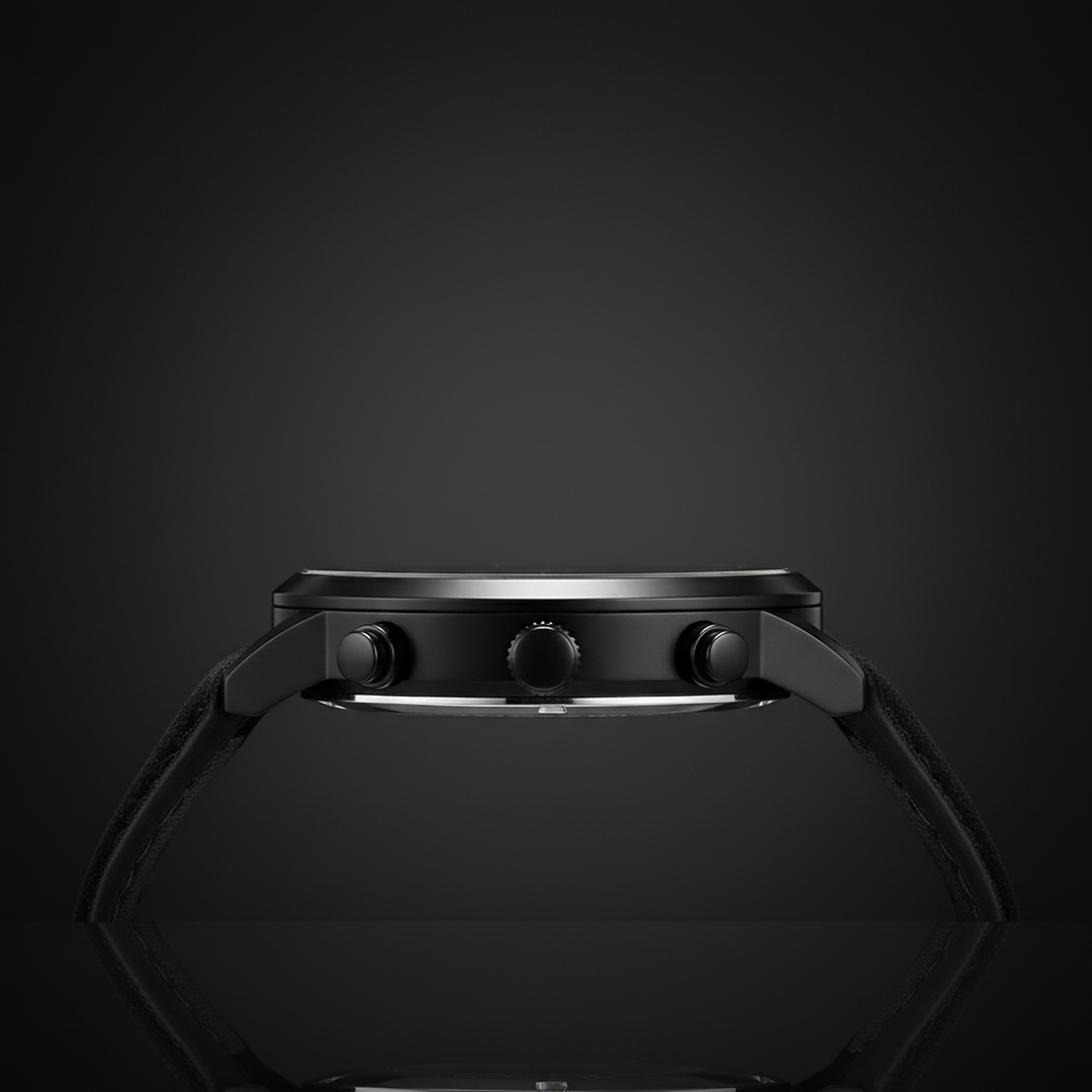 Smith Watches Casual Black Rose Gold - Case Profile
