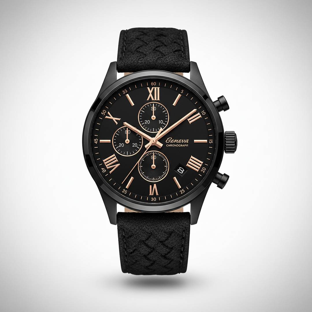 Smith Watches Casual Black Rose Gold - Hero Product Shot