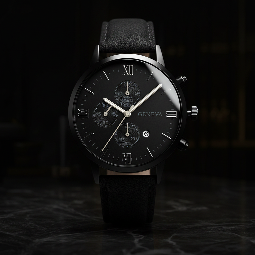 Smith Watches Casual Black and White - Studio Three-Quarter
