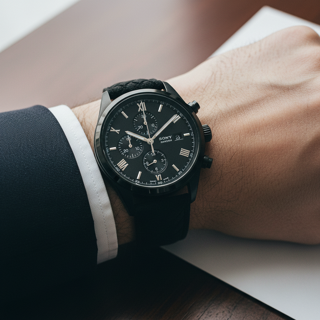 Smith Watches Casual Black and White - On Wrist Lifestyle
