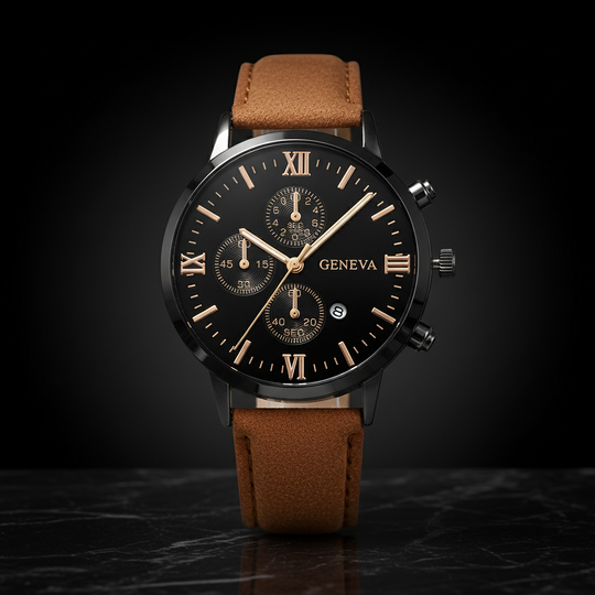 Smith Watches Casual Brown Rose Gold - Studio Three-Quarter