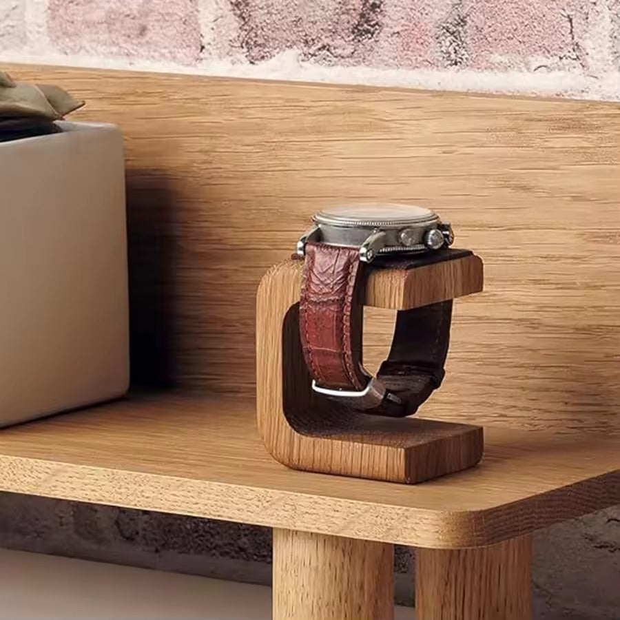 Wooden Watch Holder | Single Stand | Display & Storage