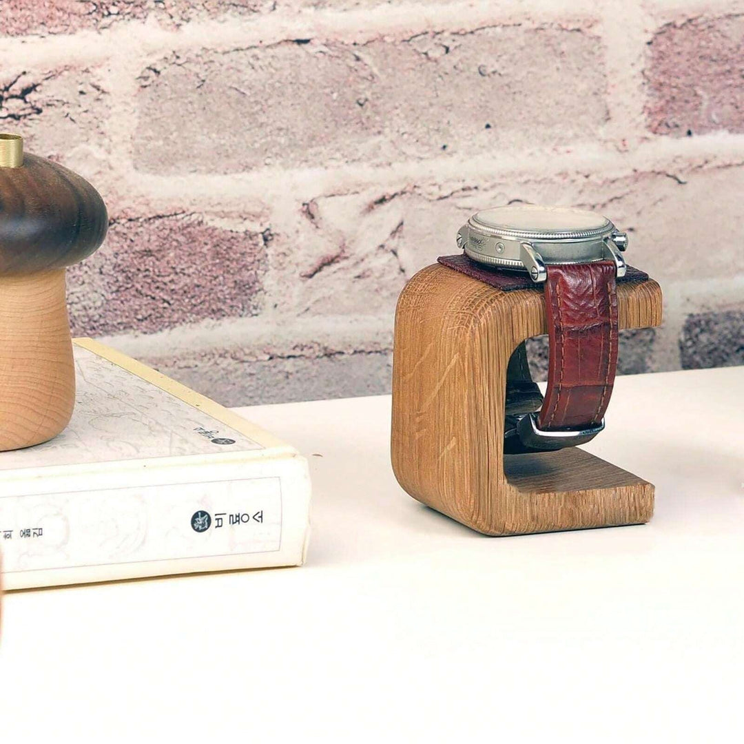 Wooden Watch Holder | Single Stand | Display & Storage