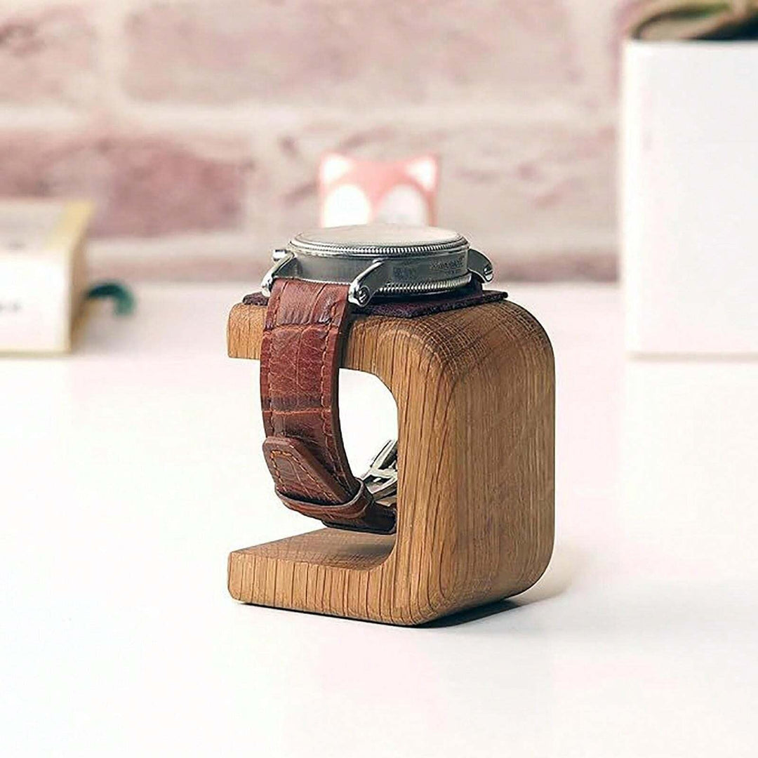 Wooden Watch Holder | Single Stand | Display & Storage