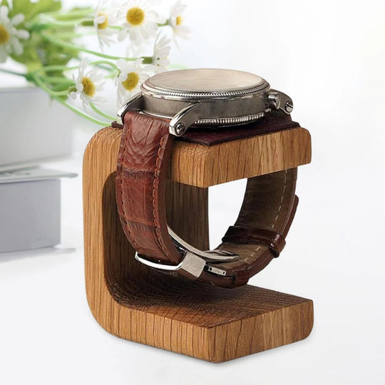 Wooden Watch Holder | Single Stand | Display & Storage