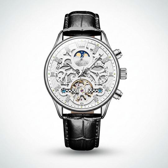 Smith Watches Mechanical Silver White - Hero Product Shot