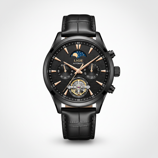 Smith Watches Tourbillon Gold Black - Hero Product Shot