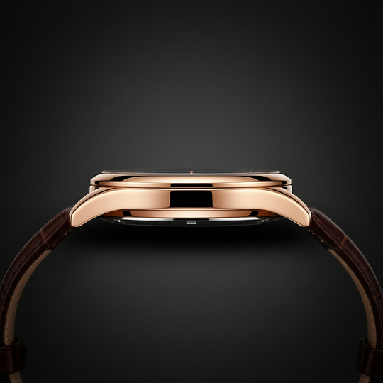 Smith Watches Tourbillon Gold Blue - Case Profile