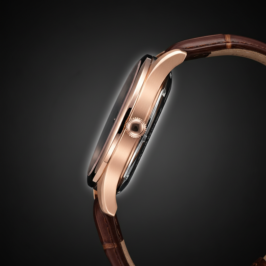 Smith Watches Tourbillon Gold White - Case Profile