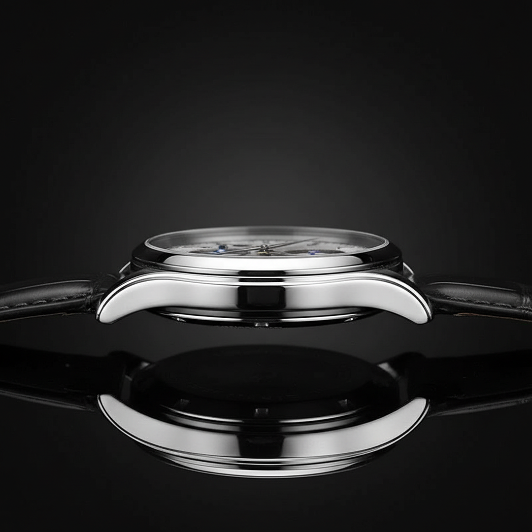 Smith Watches Tourbillon Silver Black - Case Profile