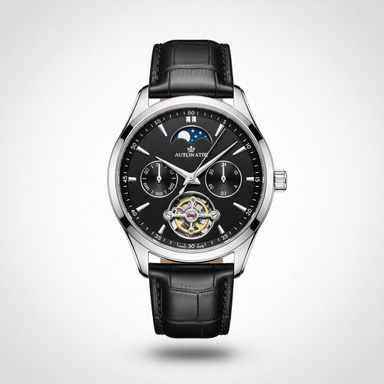 Smith Watches Tourbillon Silver Black - Hero Product Shot